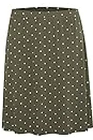 Kaffe Dam prickig skirt Above Knee Standard Swing Loose Strechy, , XXL