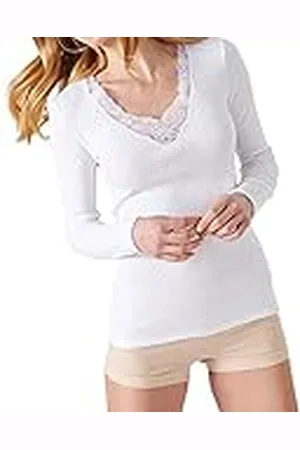 Damart Genombruten mesh T-shirt, och blått, M