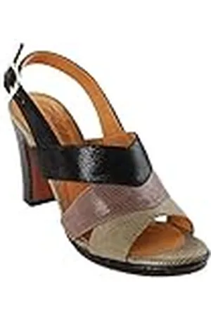 Chie Mihara Dam ADINA40 High Heel Sandal, Hunt Green, Brown, svart, 40 EU, , 40 EU