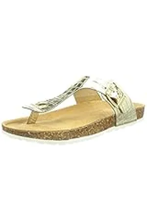 Marco Tozzi Dam 2-2-27400-26 pantoletter tofflor, platina STR, 41 EU, Platinum Str, 41 EU