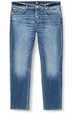 7 for all Mankind Herr JSMSC100 jeans, Mid Blue, normal, , 32 SE