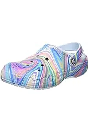 Crocs Unisex Baya fodrad tryckt träsko, , 12 UK