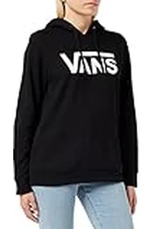 Vans Dam Drop V logo huvtröja sweatshirt med huva, , XS