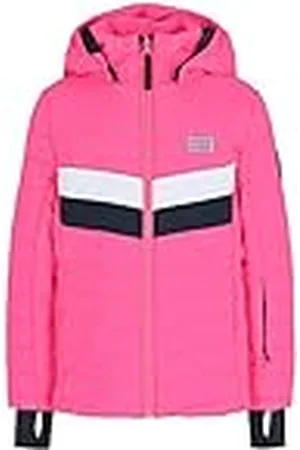LEGO Wear Wear Flickor vinterjacka quiltad jacka vindtät vattenavvisande varm med snöfångande jacka, , 104 cm