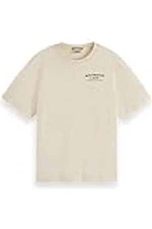Scotch&Soda Washed Artwork lös T-shirt, , XS
