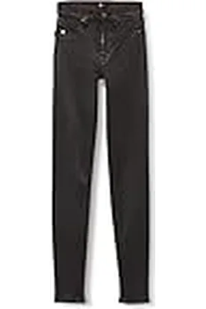 7 for all Mankind Dam Hw skinny belagda smala illusions-byxor, , 23W / 23L