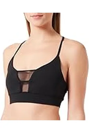 Koton Dam tyll detalj spaghetti remmar sport cupless slim fit bh, , M