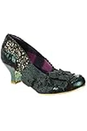 Irregular Choice Bäst i Bloom Fashion Shoe, Q322 grön B, 36 EUR (3,5)