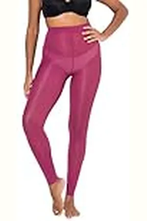 Ulla Popken Damer stora storlekar överdimensionerade plus size strumpleggings, 60 den, platta sömmar, , 44/46