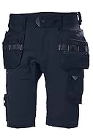 Helly Hansen Workwear Män x denim shorts, marinblå, C52-midja 36 tum, (91,94 cm), innerben 33 tum