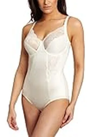 Maidenform Ultimate Slimmer WYOB Shaping Bodysuit för kvinnor, Benvit (smör), 90E