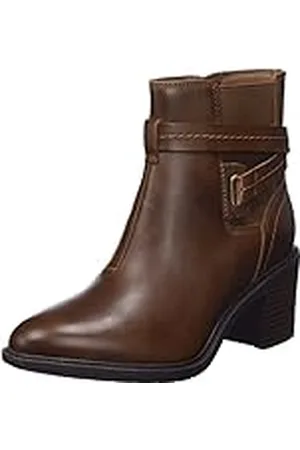 Clarks Damer Scene Star modebåt, mörk brun lea, 39,5 EU