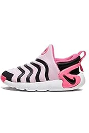 Nike Dynamo Go Flyease, unisex pojksneakers, med mjuk rosa/svart elemental, 21 EU, , 21 EU