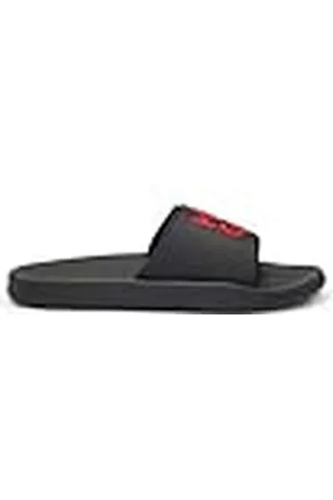 HUGO BOSS Herr Nil Slid Logo-märkestofflor storlek 11, , 45 EU