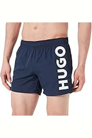 HUGO BOSS BOSS Abas Pantaloncini da Uomo, Blu (New - Dark Blue405), L