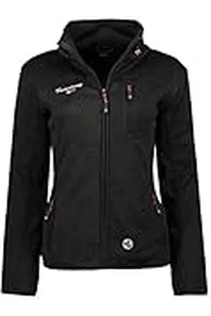 Geographical Norway Teden dam varm fleece för kvinnor med dragkedja - höst vinter vår varma damjacka - lång ärm mjuk päls komfort utomhus ( M), , M