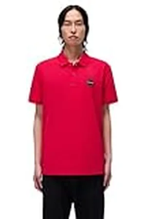 Napapijri Epy Short Sleeve Pikétröja Röd Storlek L, , L