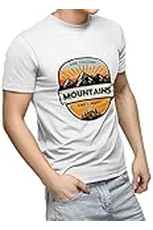 Bonamaison TRTSNW100175-L T-shirt, vit, L unisex-vuxen, , L
