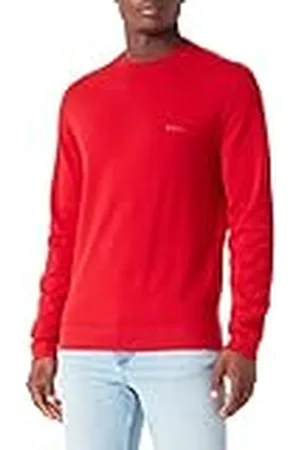 HUGO BOSS Amotore stickad tröja för män, , S