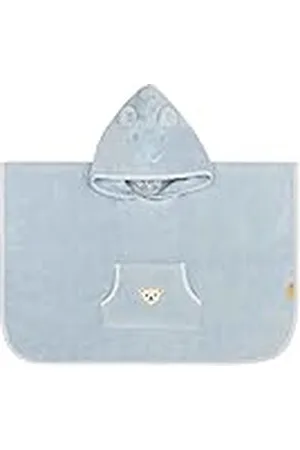 Steiff Unisex barn mini bade poncho, klassisk blå, en storlek