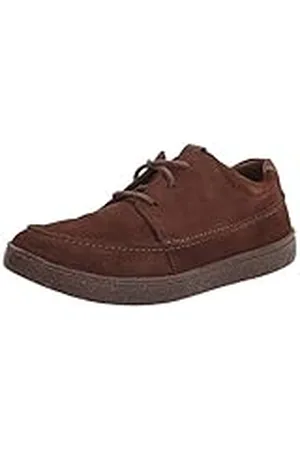 Clarks Hodson Moc Oxford, för män, mörkbrun mocka, 39,5 EU, , 39.5 EU