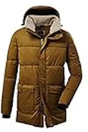 Killtec Gw 46 Mn Qltd Jcke Casual quiltad jacka med avtagbar huva och avtagbar sherpa fleece-krage L