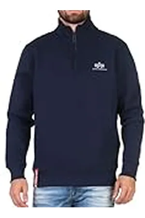 Alpha Industries Tröja med halv dragkedja SL Sweatshirt för män