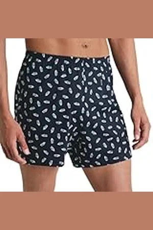 Calida Prints Jersey-boxershorts utan gylf för män, av 100% bomull, , 52-54