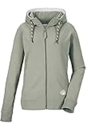 G.I.G.A. DX by killtec Casual sweatjacka för kvinnor med huva GS 50 WMN SWT Jcke GOTS, Seagrass, 38, 41456-000, , 38