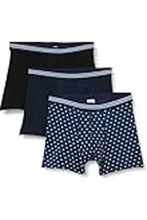 Koton Herr 3-pack boxershorts set spader tryckt bomull boxer, marinblå Muster (02c), , M