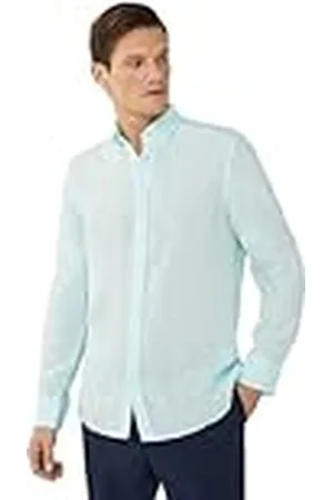 Hackett Herr Plagg Färgat Linne B Blå XL, , XL
