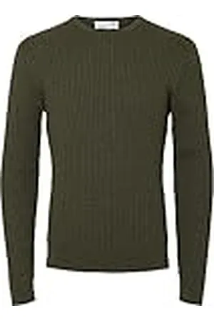 SELECTED SELETED HOMME SLHBERG Cable Crew Neck NOOS, , L