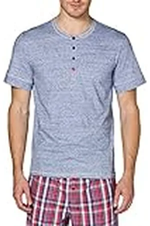 Schiesser Uncover by herr sovplagg henley s/sleeve