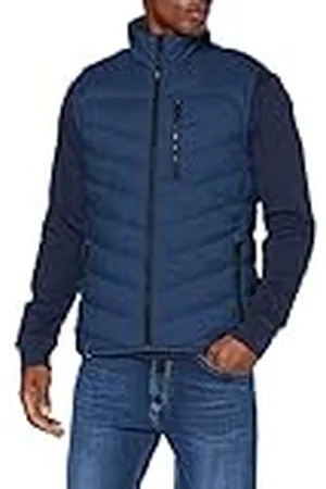 Camel Active Herr 4601004E5243 quiltad väst, , 48