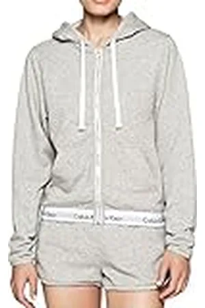 Calvin Klein Huvtröja för kvinnor hel dragkedja, , XS