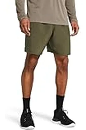 Under Armour Rival Fleece Short, Svart/Vit, SM, , L