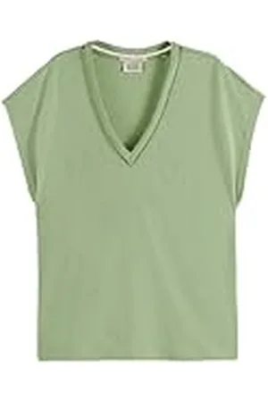 Scotch&Soda Bomull linne V-hals T-shirt, , L