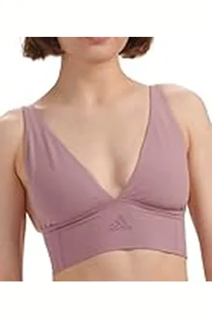 adidas Aktiv Micro Stretch Longline Plunge Sömlös BH, , S