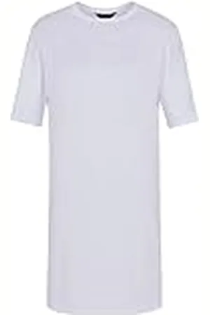 Armani Exchange Dam Sustainable, klassisk passform casual klänning, , S