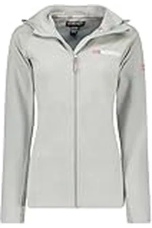 Geographical Norway Tugood dam varm fleece för dam med dragkedja - höst vinter vår varma damjacka - långärmad mjuk päls tröja komfort utomhus ( M), , M