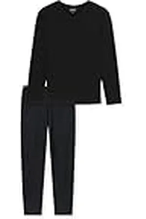 Schiesser Herren Schlafanzug Set Shirt und Hose lang - Nachtwäsche