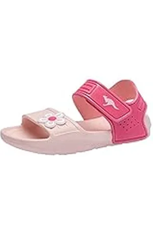 KangaROOS Unisex barn Kangaswim Ii sandal, Frost Pink Daisy Rosa, 29 EU