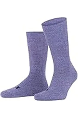 Falke Unisex strumpor Walkie Ergo U SO ull enfärgad 1 par, lila (Pink Iris 8943), 46–48, , 46/48 EU