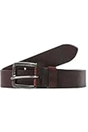 JACK & JONES Jacvictor läderbälte Noos bälte herr, , 105 (Taille fabricant: 90)