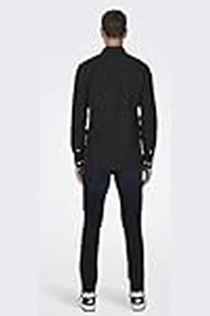 Only & Sons Herr Onsgudmund Slim Solid Noos 22027307 Skjorta, , XS