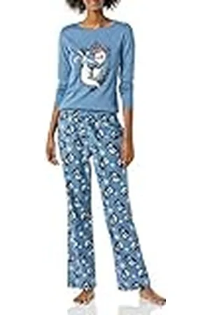 Amazon Dam Disney Star Wars Marvel flannel pyjamas sovande set, mardröm tomtejacka kvinnor, M