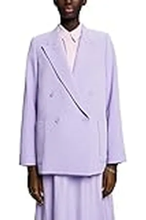 ESPRIT Dubbelknäppt blazer, , 34