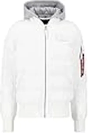 Alpha Industries MA-1 ZH Back Print Puffer FD för herr, , S
