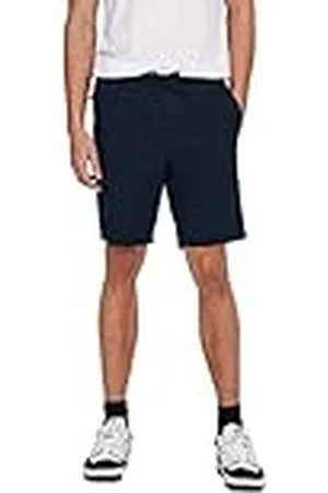 Only & Sons Shorts för män enfärgade, , XXL