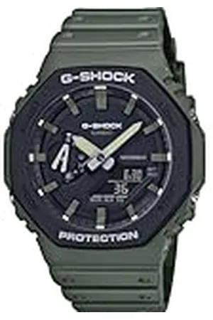 Casio Herren Analog – Digital Quarz Uhr mit Harz Armband GA-2110SU-3AER